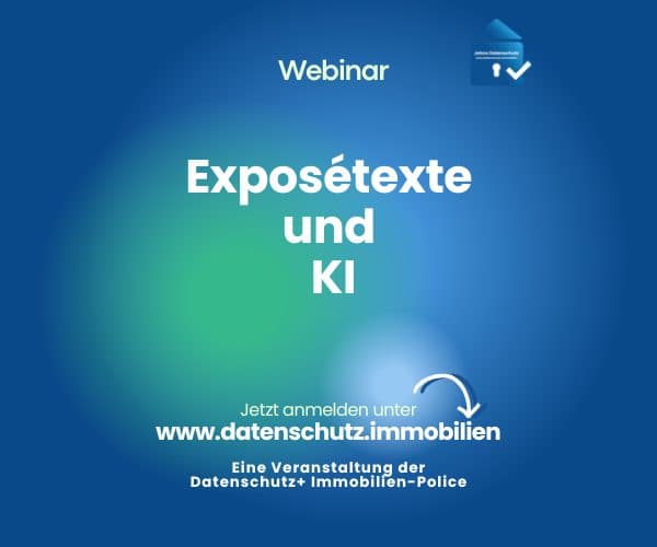 Webinar Exposetexte und KI am 17.12.2025 um 12.00 Uhr