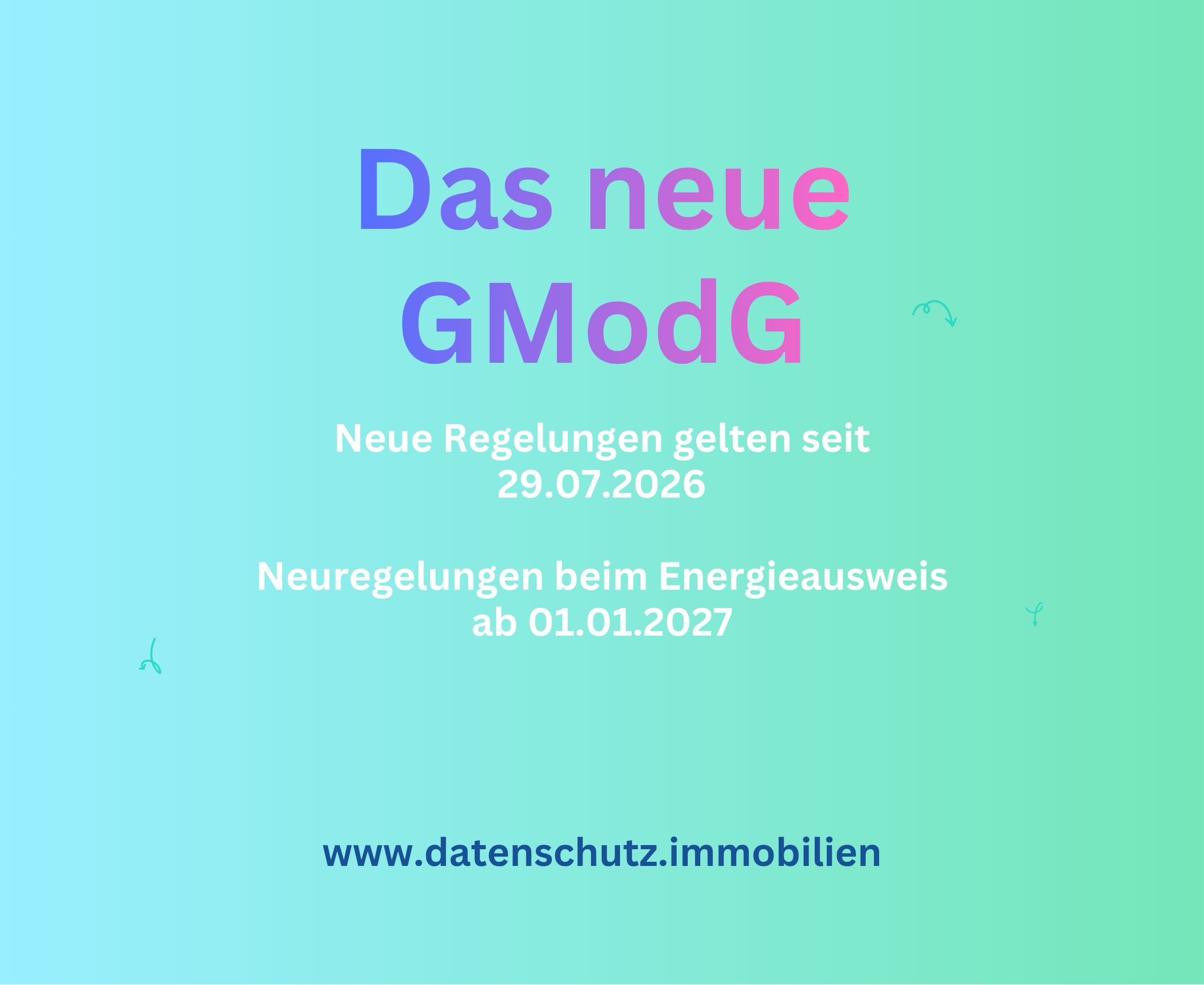 Was steht im neuen GModG?