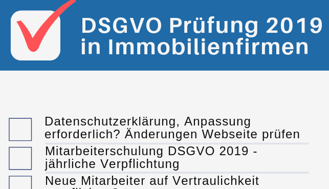 Checkliste DSGVO-Anpassungen erhältlich