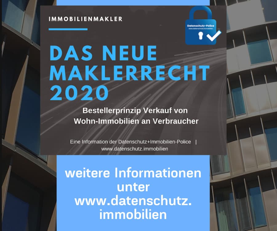 das neue Maklerrecht 2020