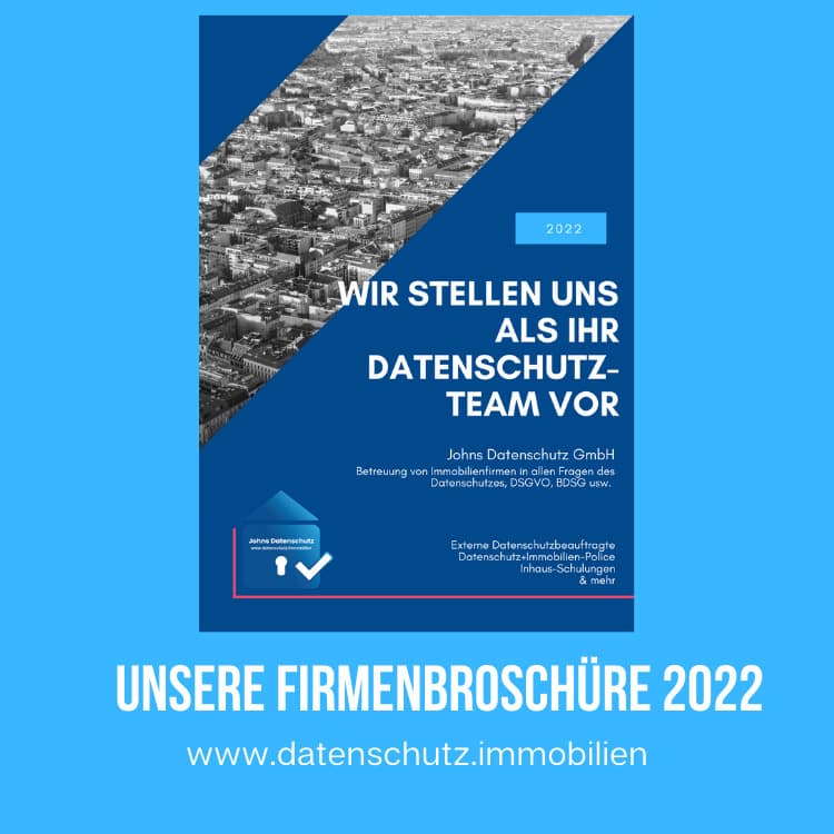 Firmenbroschüre Johns Daternschutz