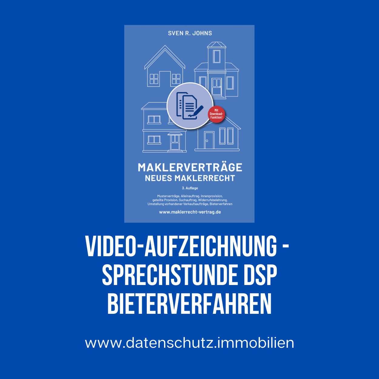 Video Sprechstunde DSP Bieterverfahren