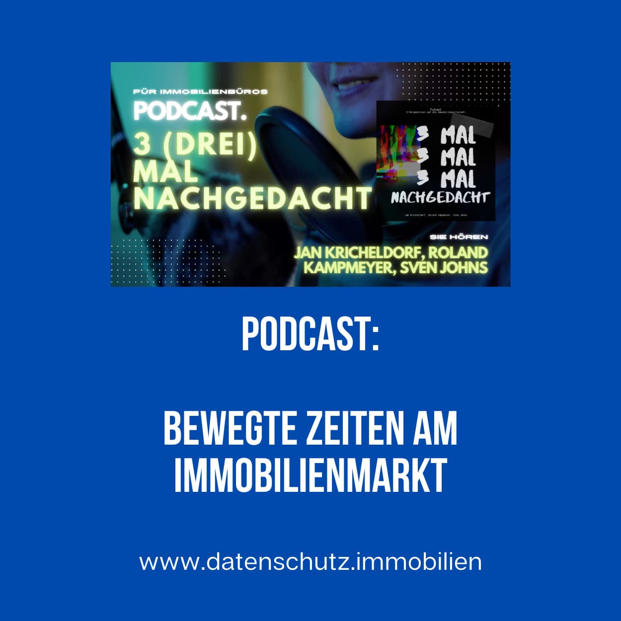 Podcast 3 Mal nachgedacht
