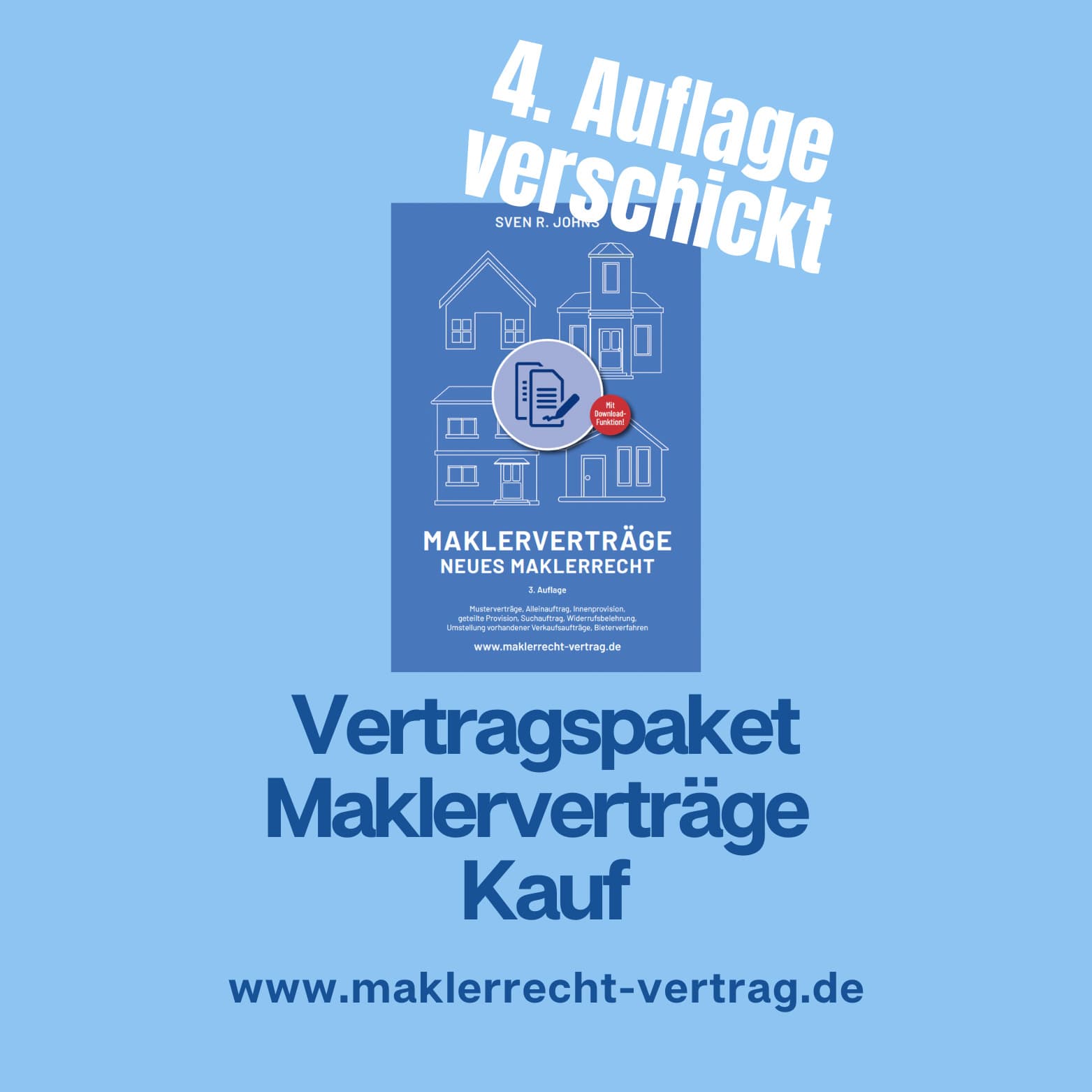 Vertragspaket Maklerrecht 4. Auflage