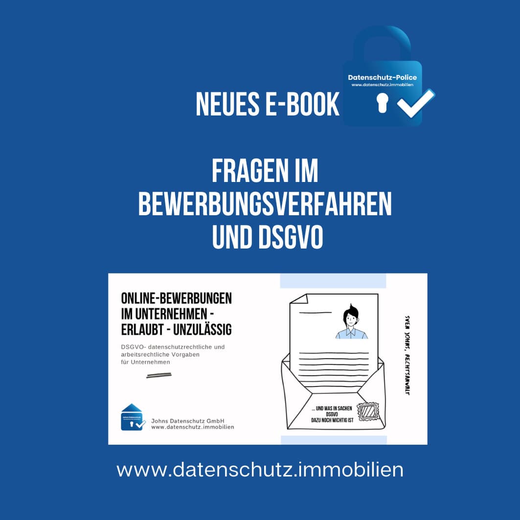 Bewerbungsverfahren erlaubt verboten